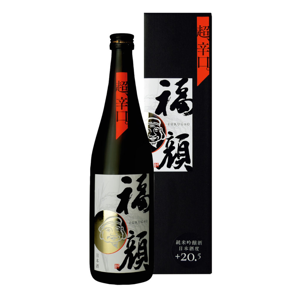 超辛口 純米吟醸酒 福顔